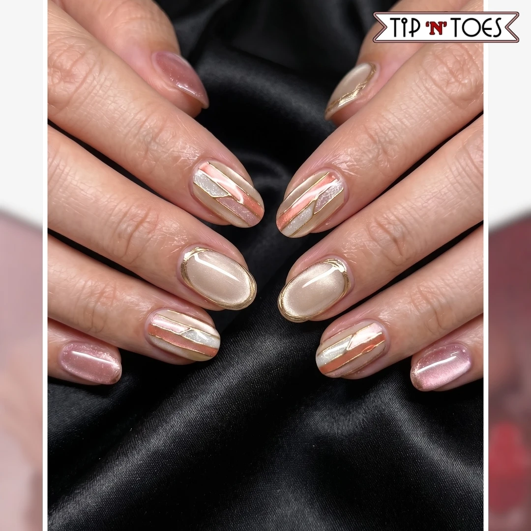 Gel nails art